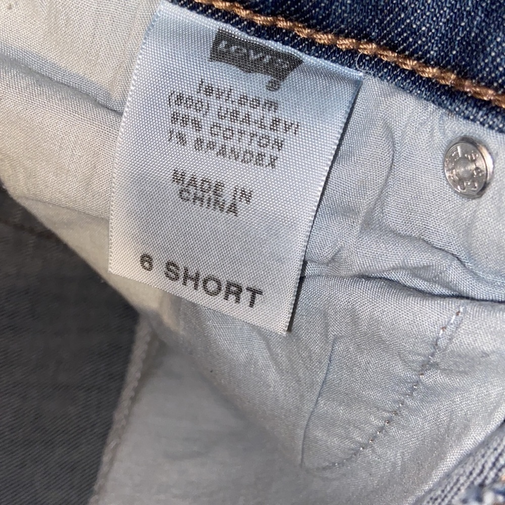 Levi’s 515 Women’s Bootcut Blue Jeans Size 6 Short - Picture 12 of 14
